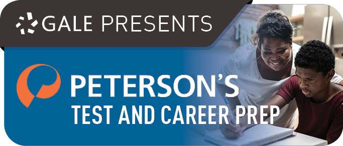 Logo for Peterson's Test and Career Prep e-resource