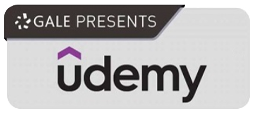 Udemy logo.
